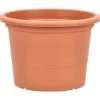 Blumentopf Campanula H = 16,5 cm, terracotta, Ø = 23 cm