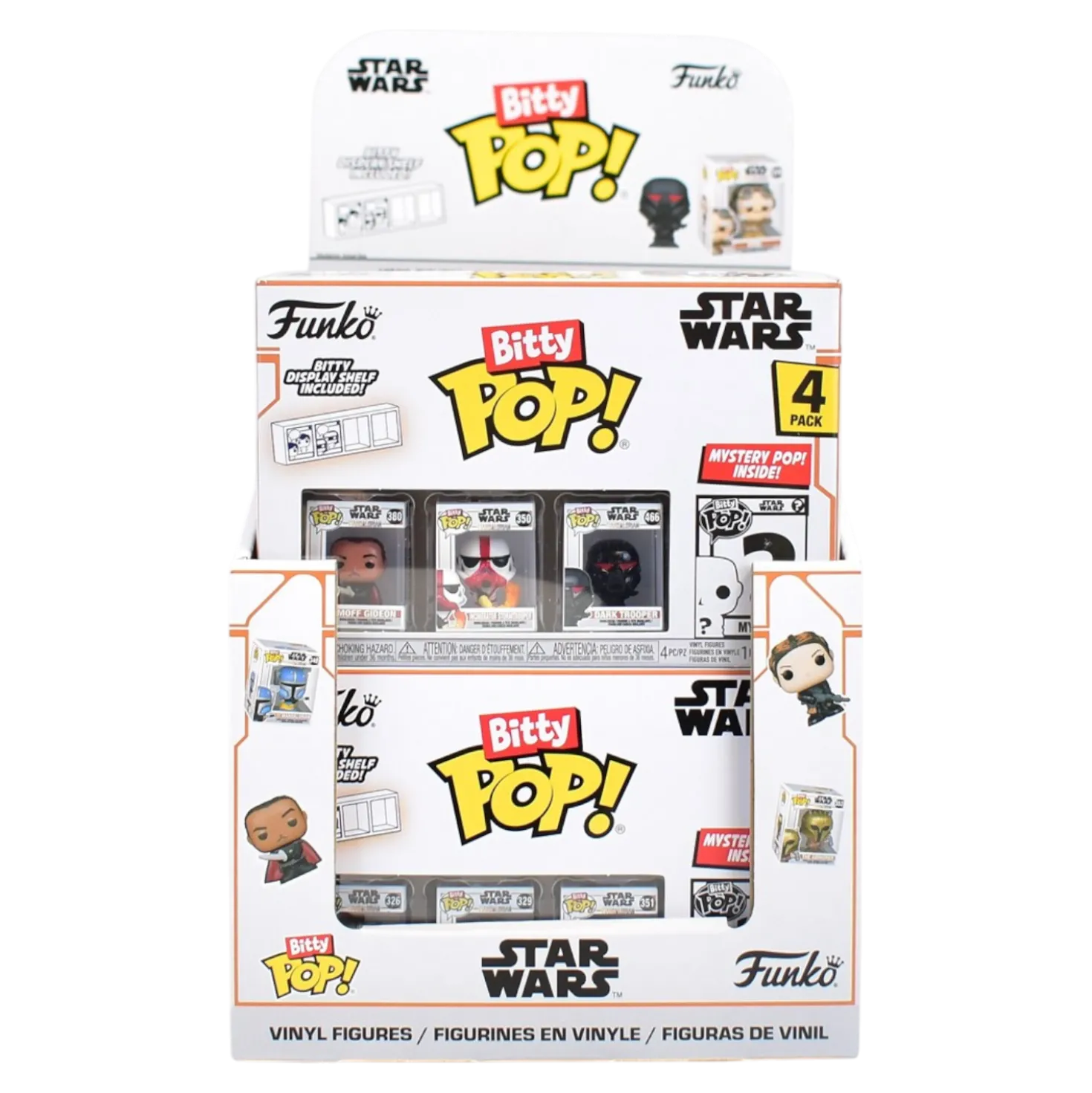 Figur Funko Bitty POP Mandalorian, 4 Stück
