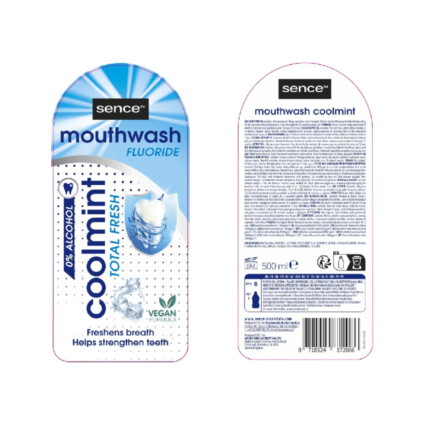 Mundspülung Sencefresh coolmint