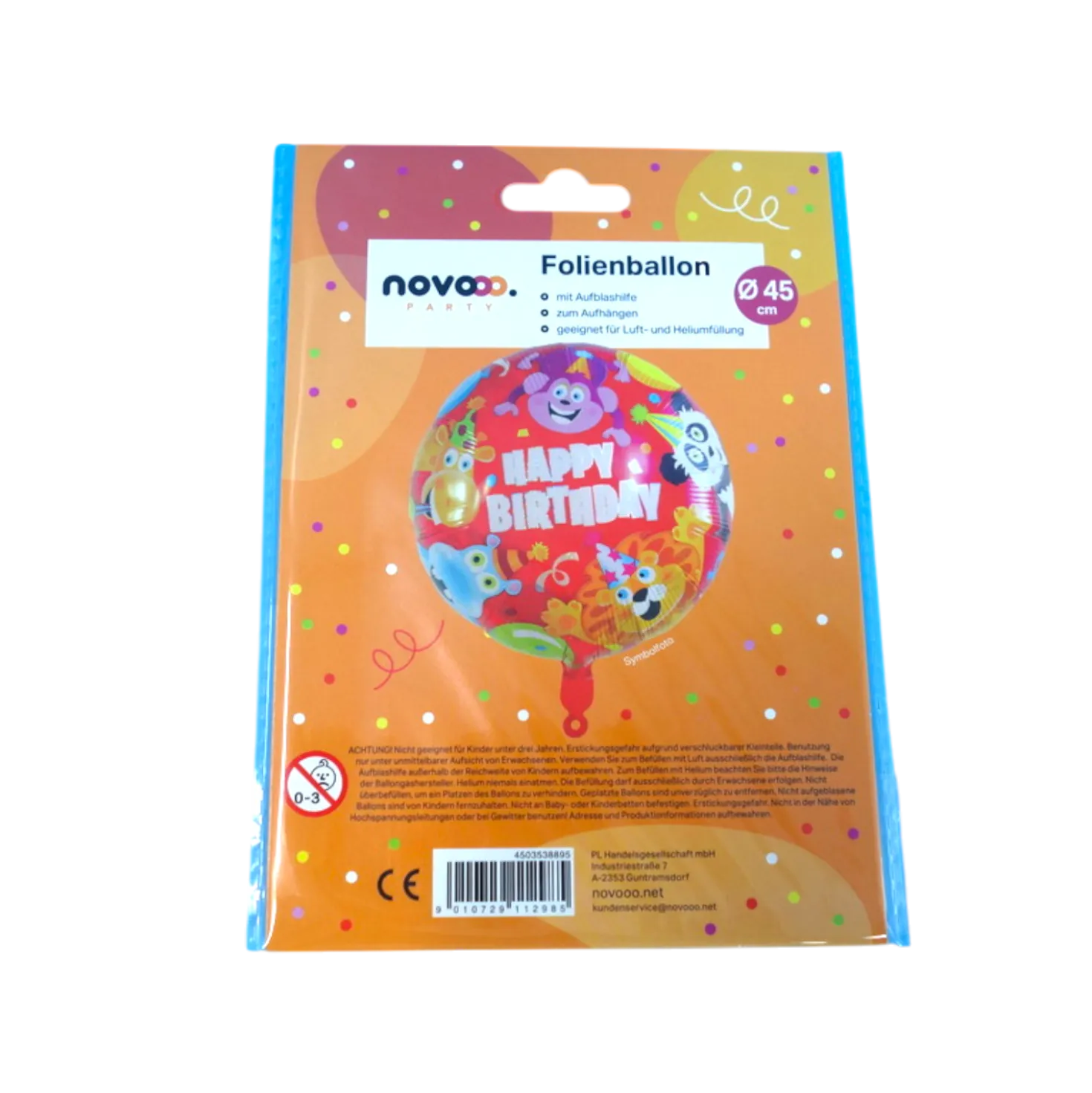 novooo Folienballon Jungle