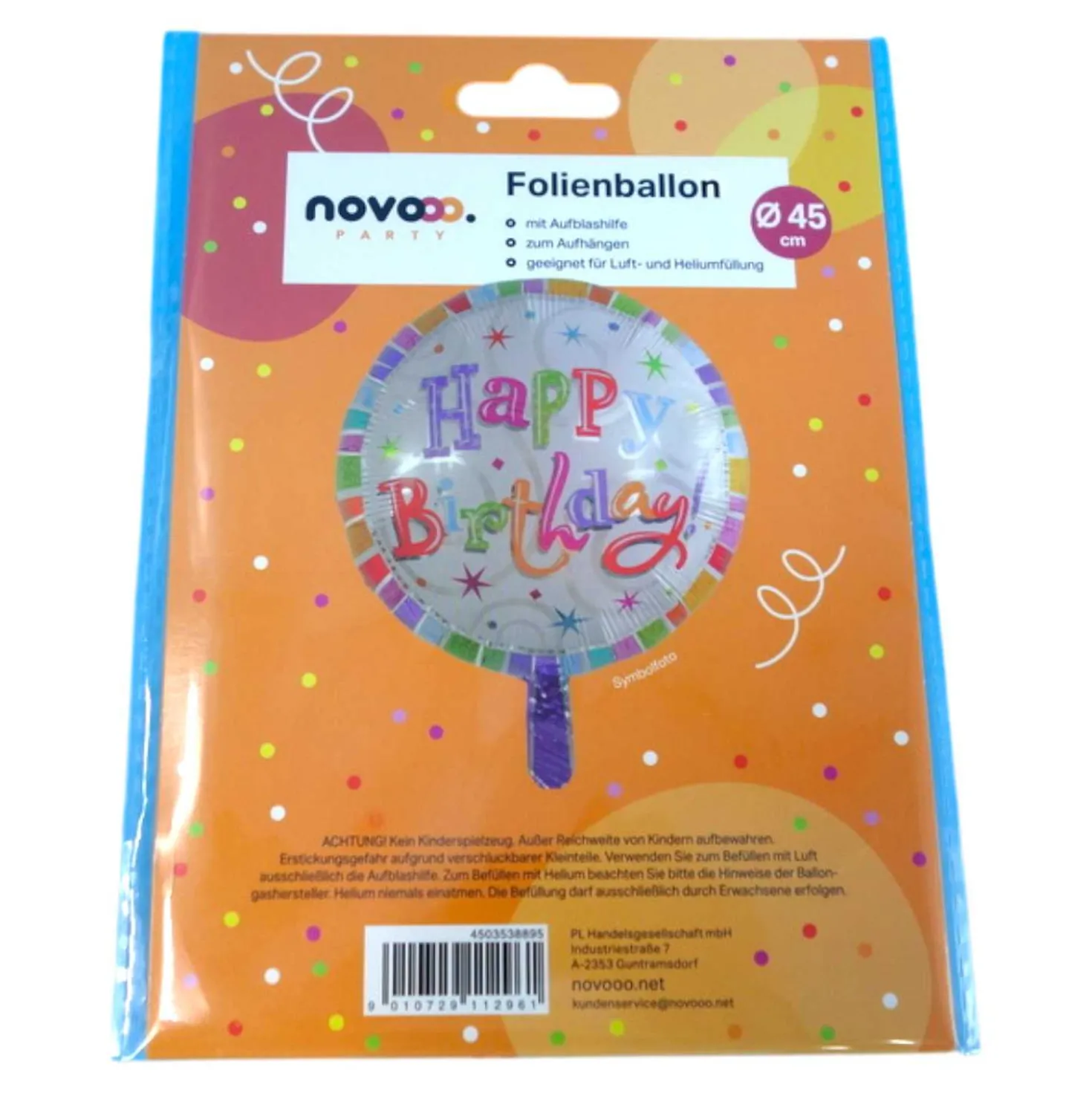 novooo Folienballon Sterne