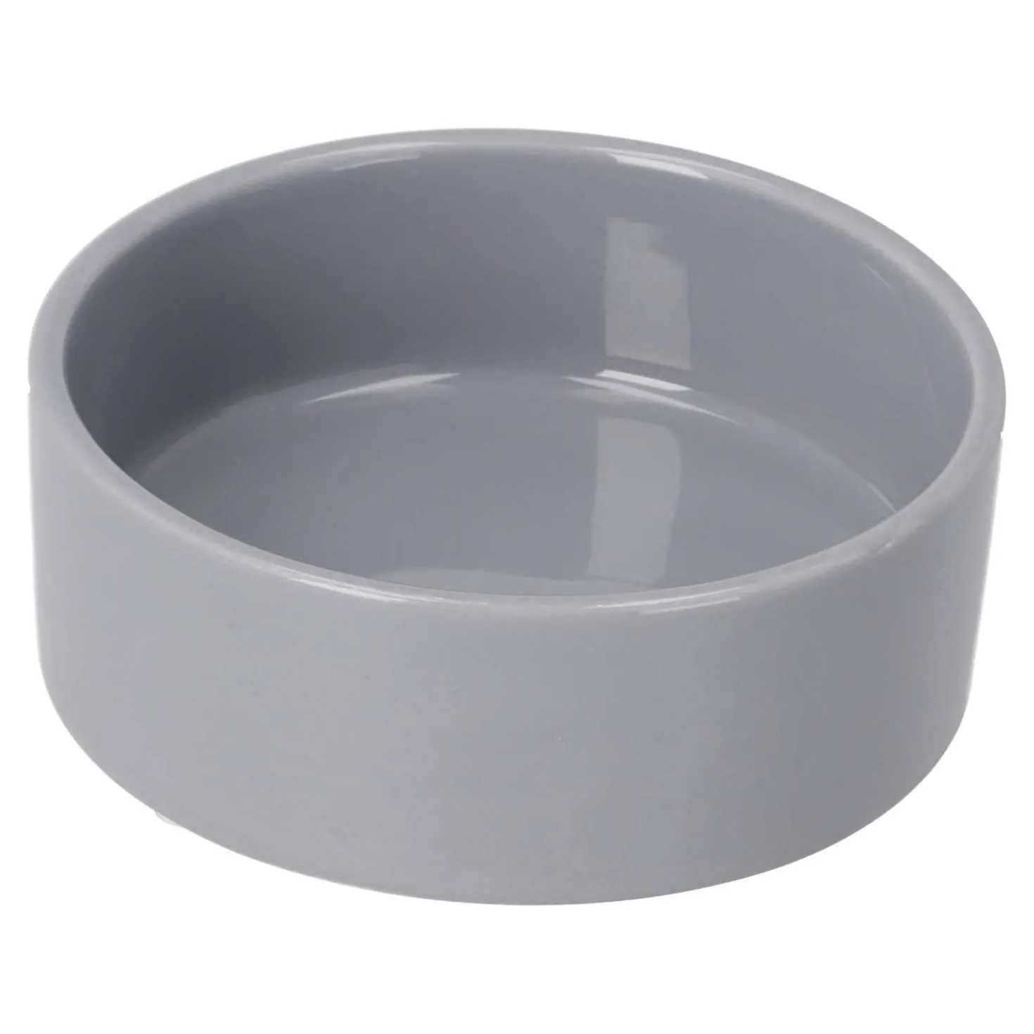 novooo Futternapf Keramik, grau, Ø = 12 cm