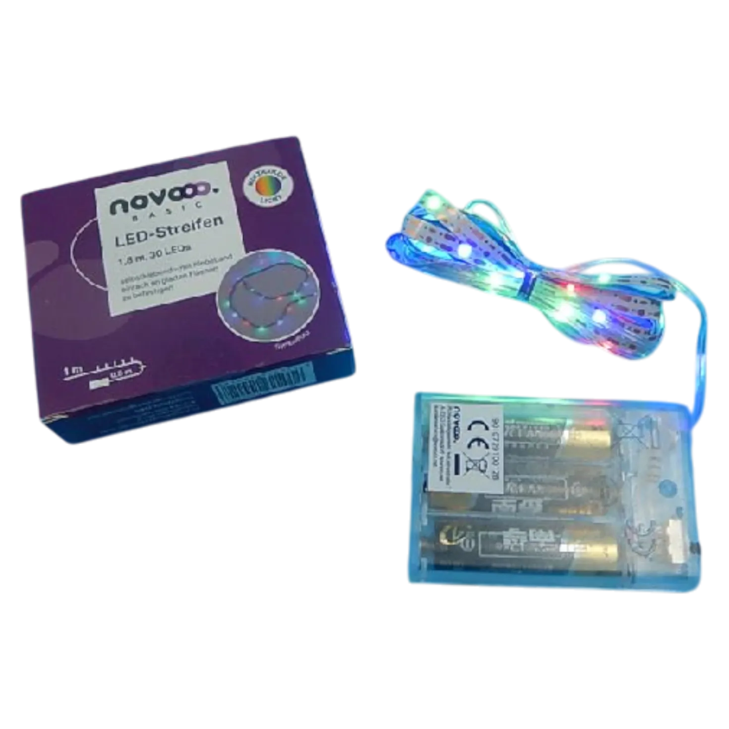 novooo LED Leiste 30LED 1 m multi