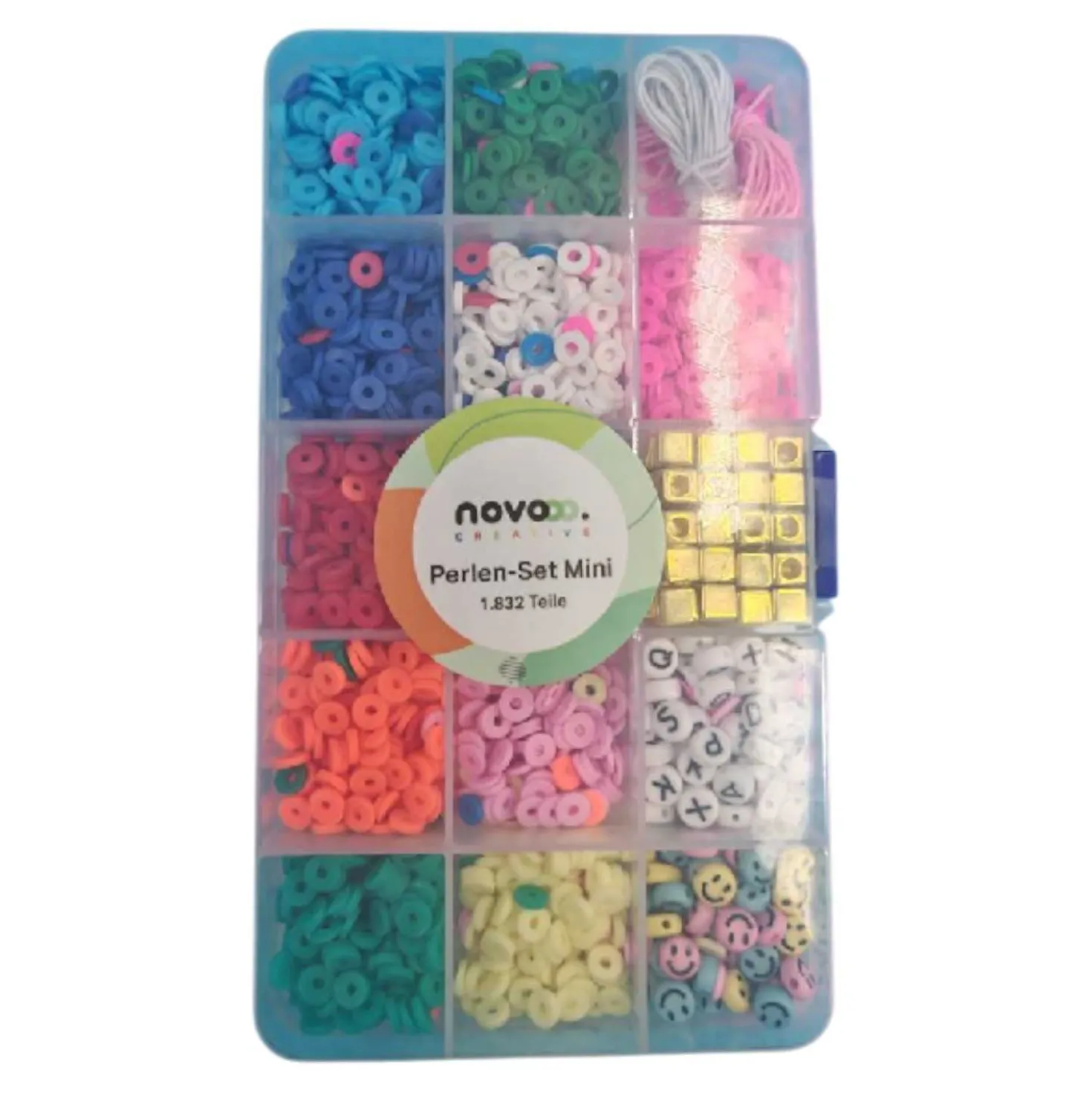 novooo Perlen-Set Mini Discs