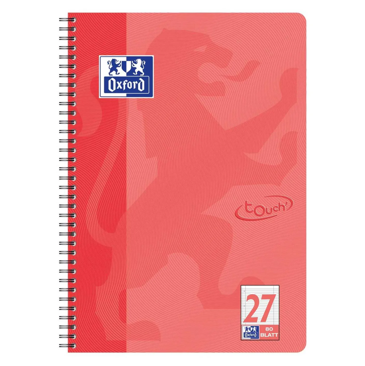 Oxford Collegeblock A4 Touch liniert, 90 g