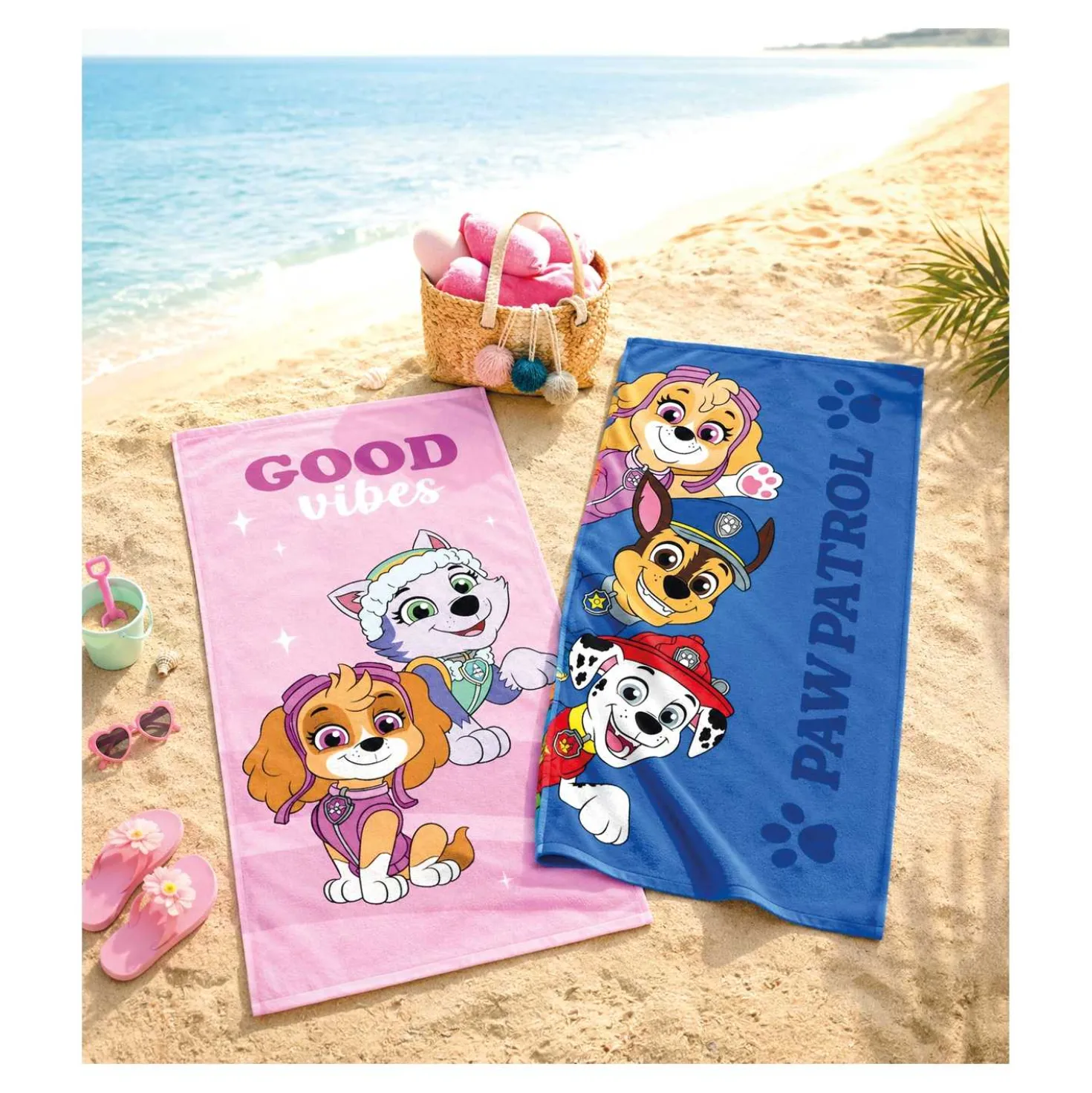 Paw Patrol Strandlaken 70x140 cm
