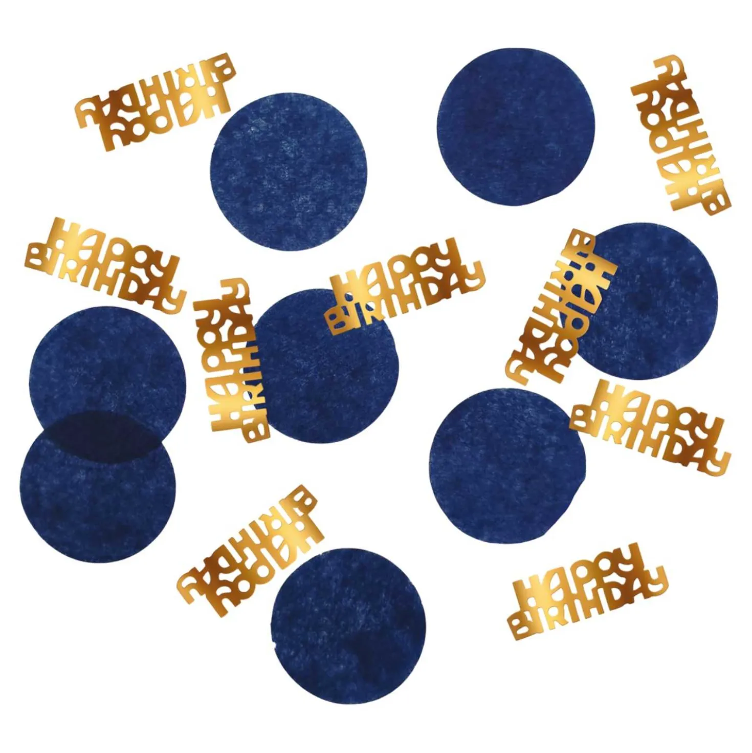 Tischkonfetti Happy Birthday True Blue