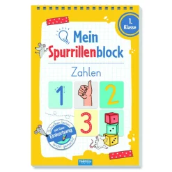Trötsch Mein Spurrillenblock Zahlen Übungsbuch 48 Seiten