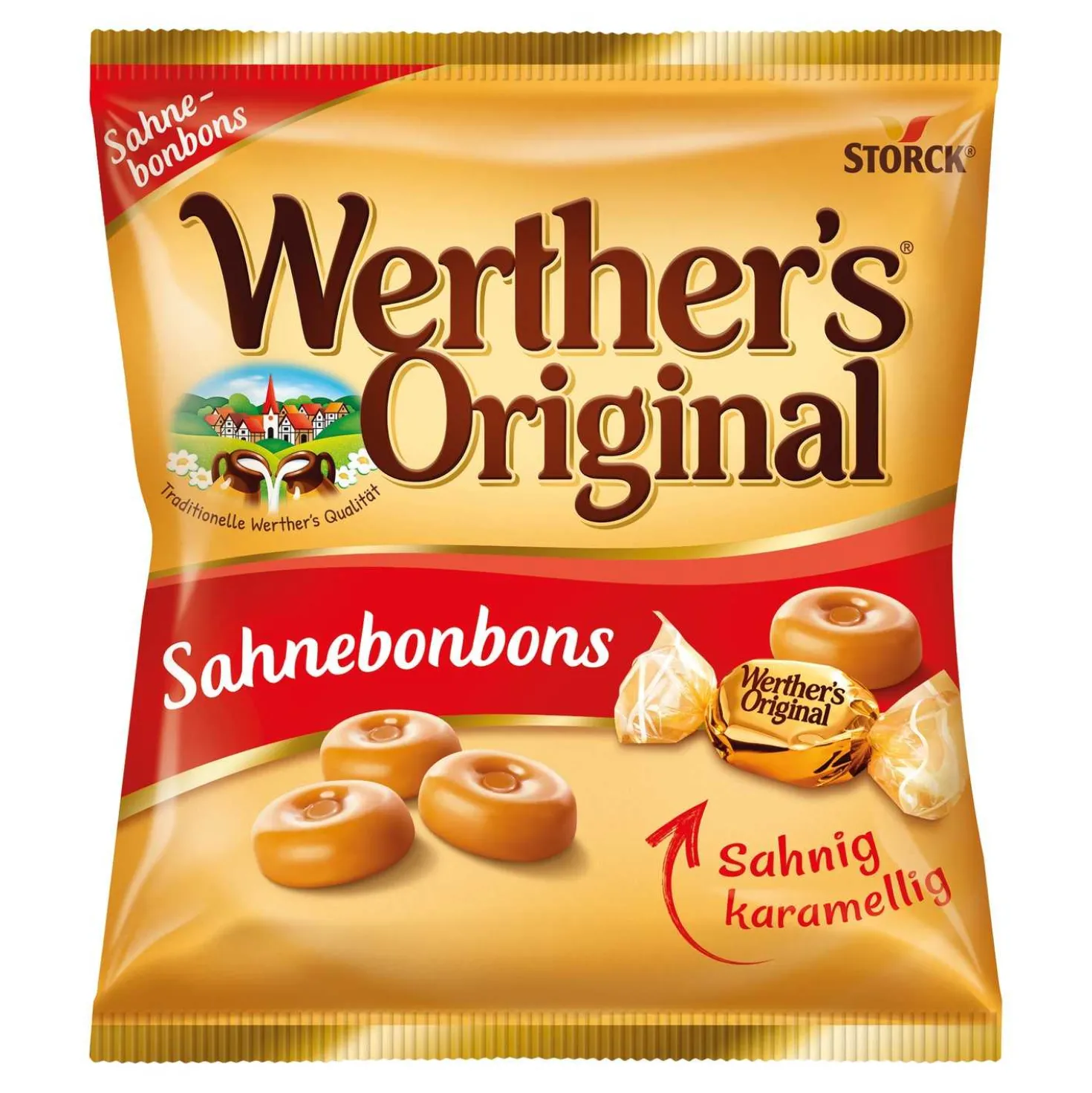 Werther's Storck Original Sahnebonbons, 120 g